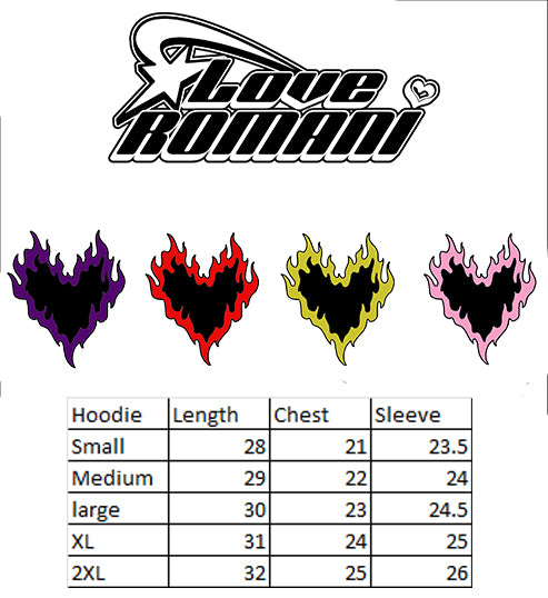 Hearts of Flame Hoodie