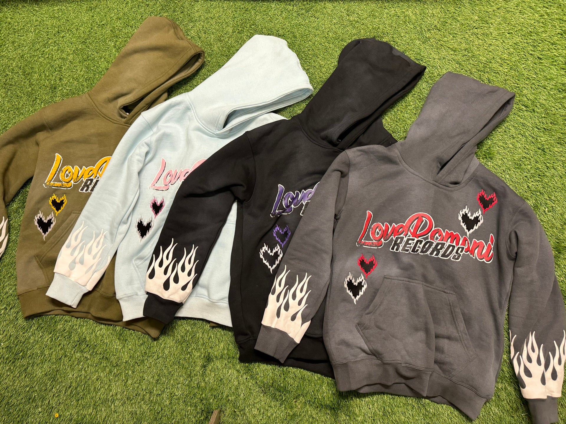 Hearts of Flame Hoodie